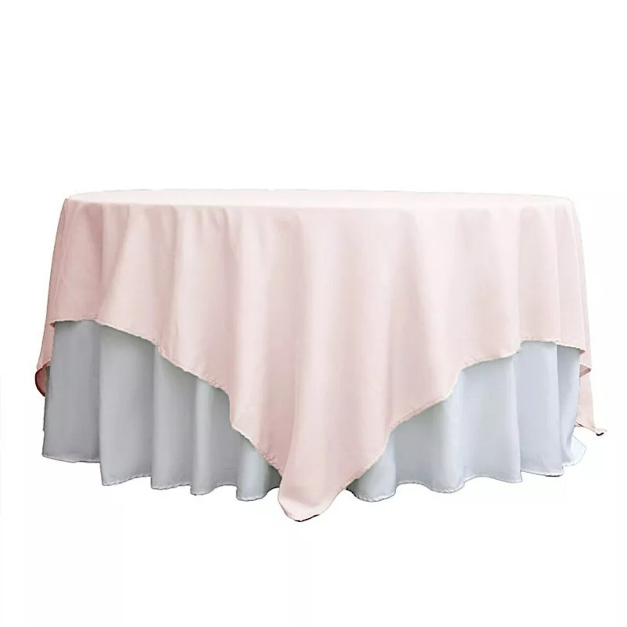 6 pcs 90x90" SQUARE Polyester Tablecloths Wedding Party Supply